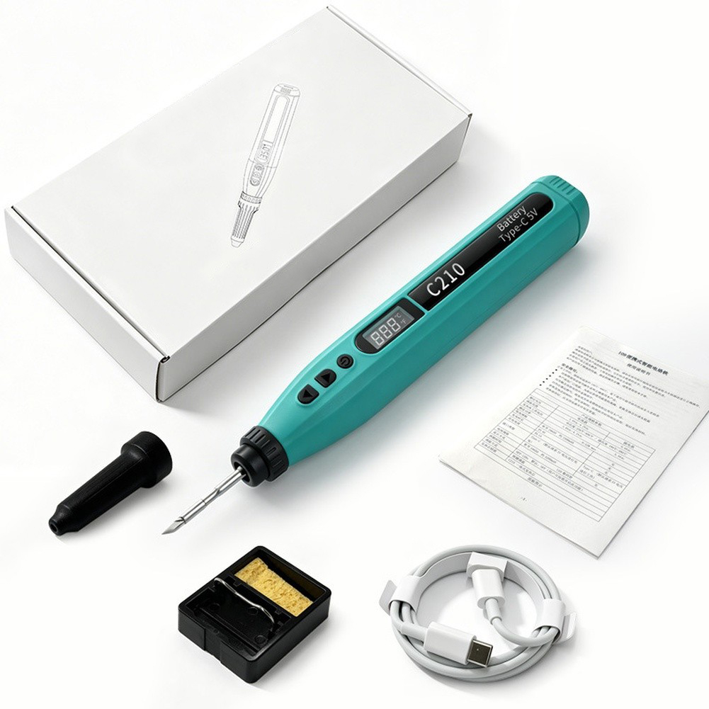 Useful Diy Electronics - Set di saldatore digitale USB intelligente,