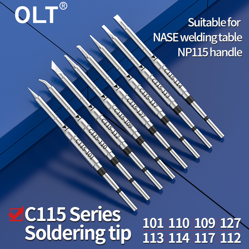 Smd Solder Paste - Punta per Saldatore C115 C115-105/125/117/113/114/112/109/127/101/110/120/107 per