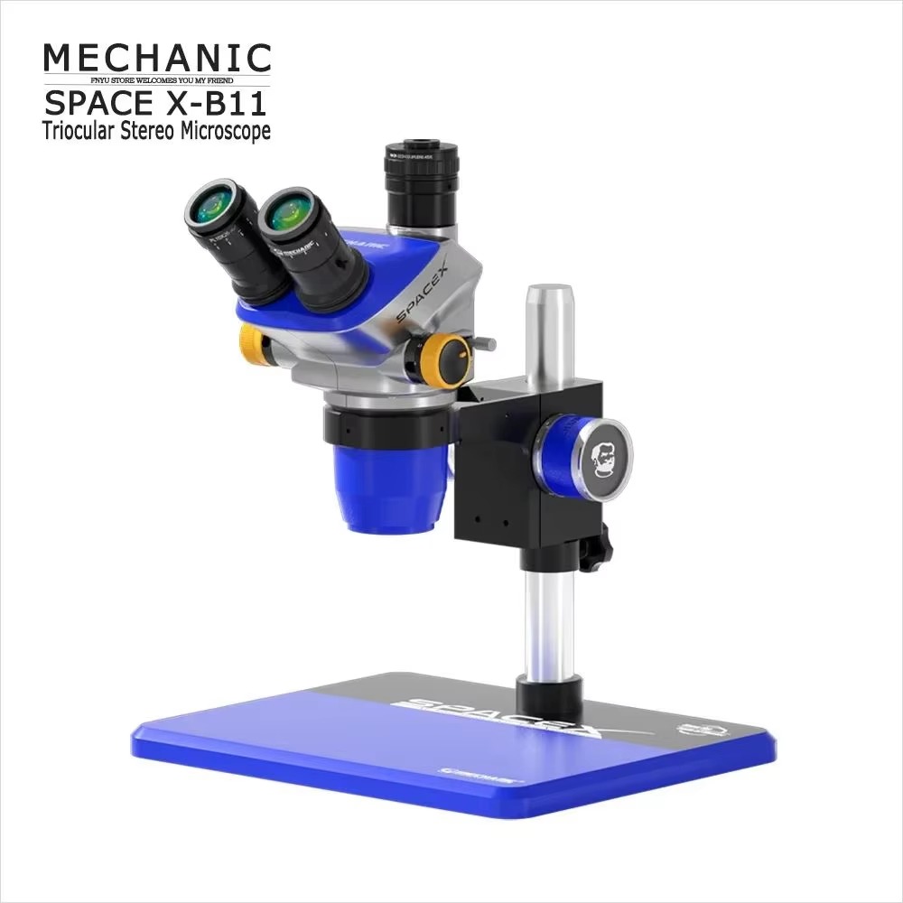 Diy Microscope For Electronics Repair - Microscopio trinoculare Ranlraka SPACE X-B11/SPACE X-TSD