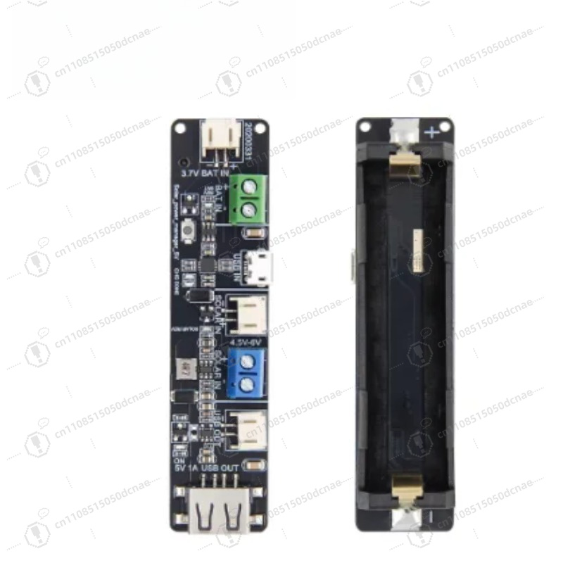 Diy Electronics Holder - Modulo Portabatterie T-BAT 18650 con Scheda