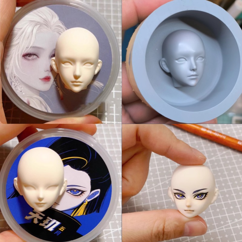 Diy Q - 3.0/3.6CM Q-versione proporzionale viso stampo in