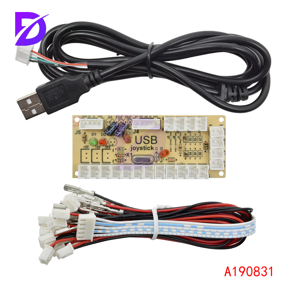 Diy Arcade Electronics Kit - Circuito chip joystick arcade USB Kit
