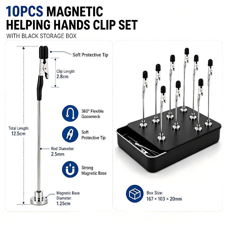 10 Pezzi di Supporti Magnetici - Diy Electronics Holder recensione e prezzo