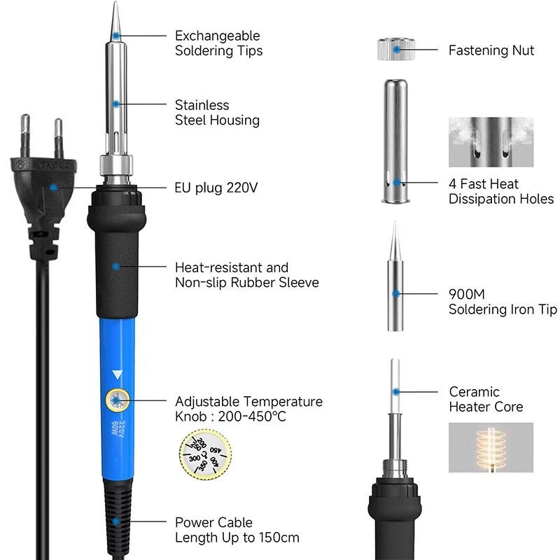 Kit Saldatore Elettrico 220V 6 - Useful Diy Electronics recensione e prezzo