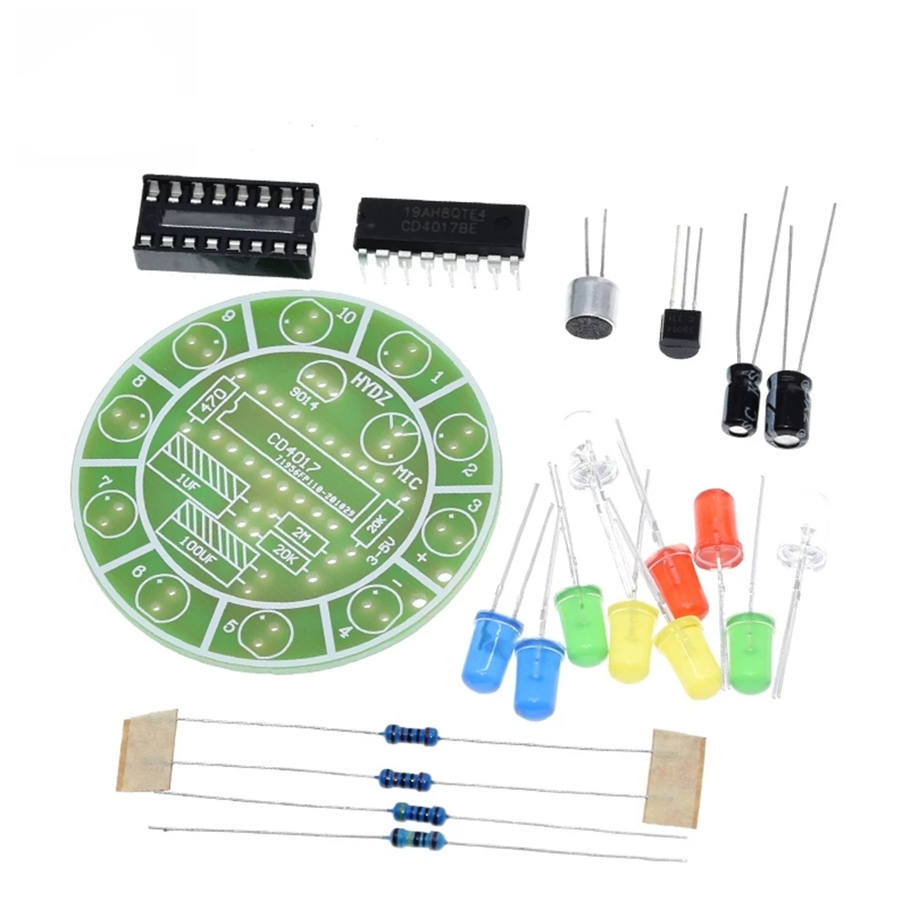 CD4017 Kit luce LED rotante co - Diy Electronics Lab recensione e prezzo