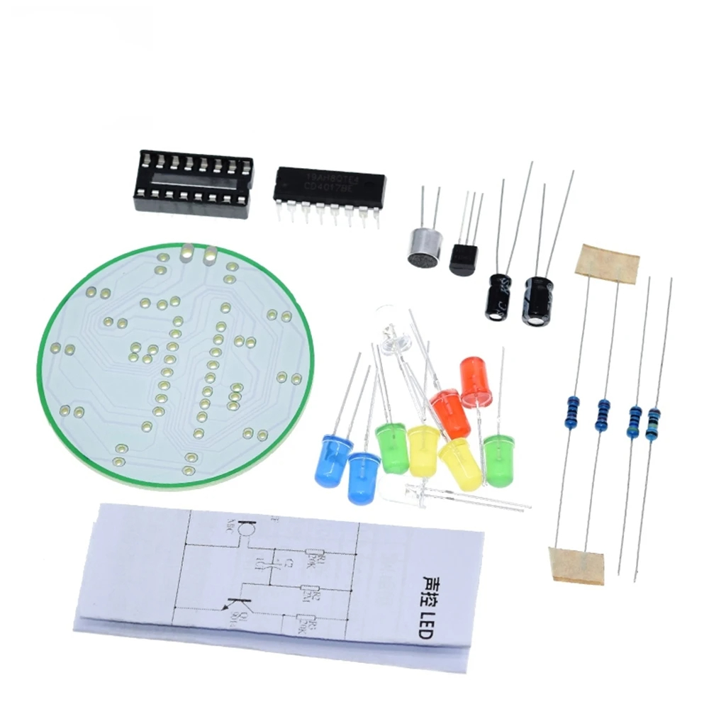 CD4017 Kit luce LED rotante co - Diy Electronics Lab recensione e prezzo
