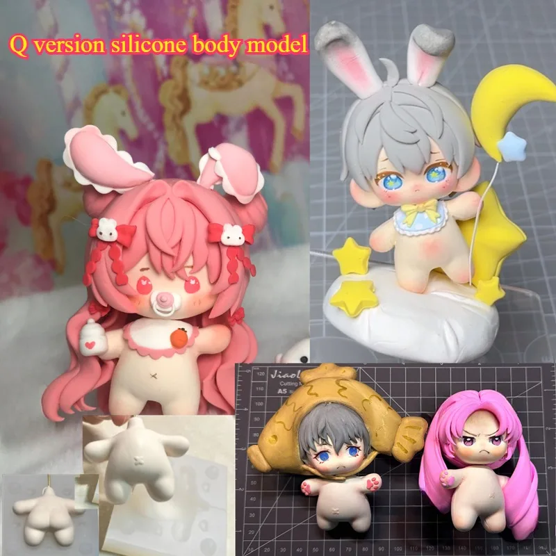 Q Version Cute Silicone Body/f - Diy Q recensione e prezzo