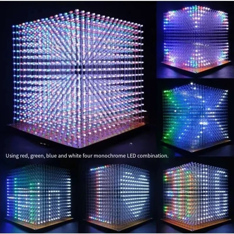 3 Kit Cubo Luminoso D16mini 16 - Diy Electronics recensione e prezzo