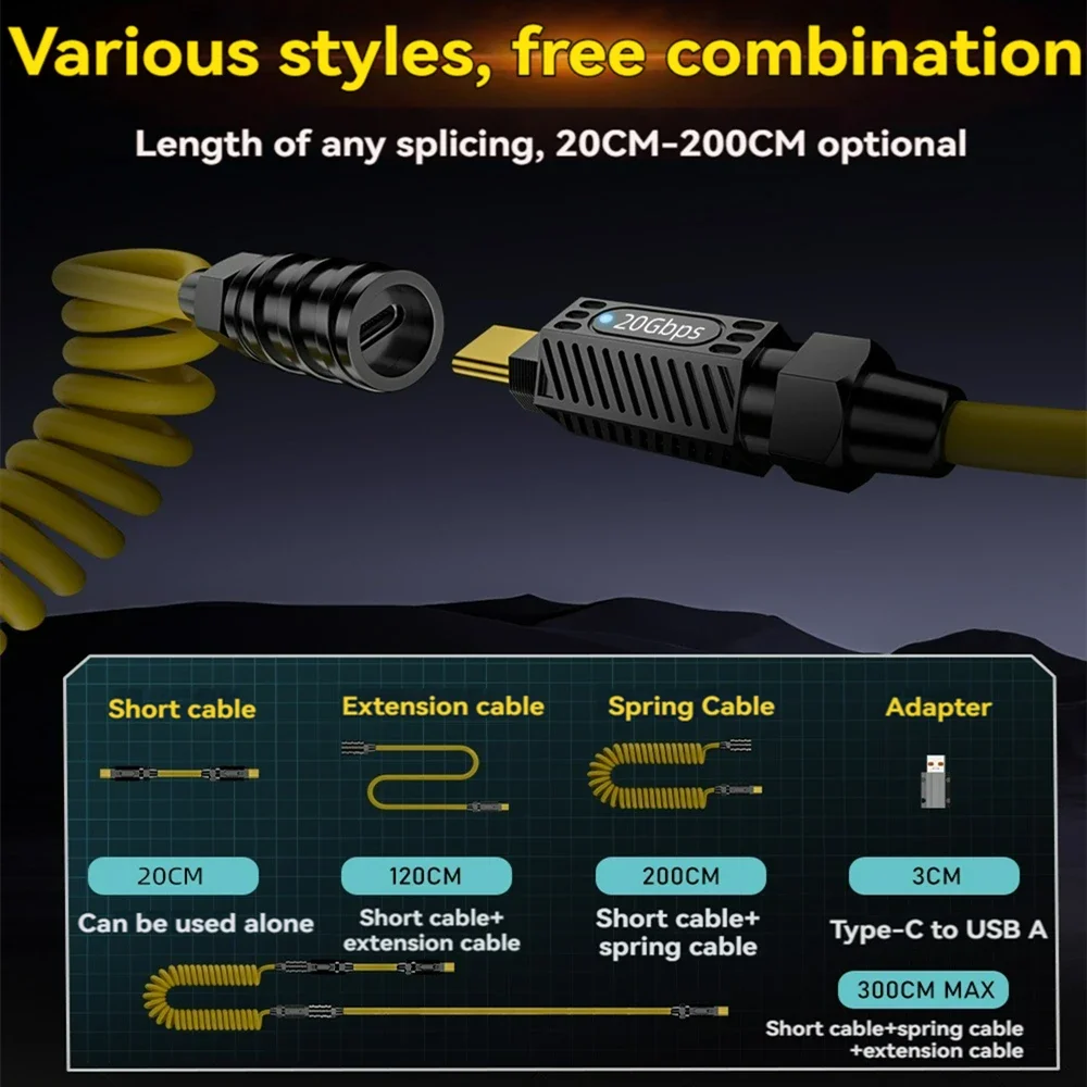 Cavo dati USB C Geek 7in1 Set  - Diy Electronics Music recensione e prezzo