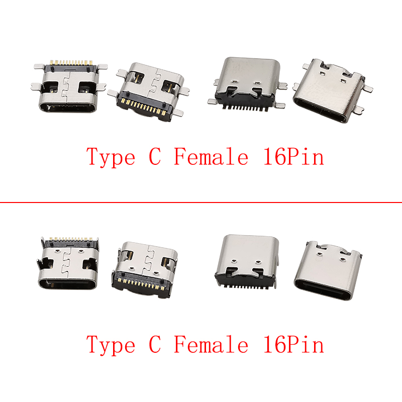 10 Pz USB Tipo C Femmina 16 Pi - Smd Solder Paste recensione e prezzo