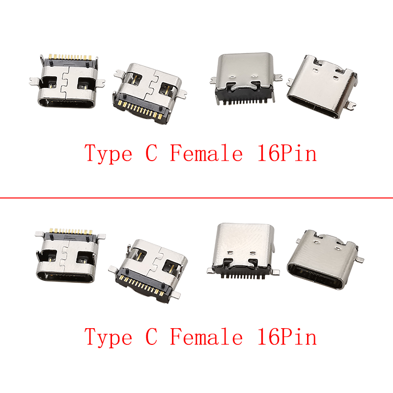 10 Pz USB Tipo C Femmina 16 Pi - Smd Solder Paste recensione e prezzo