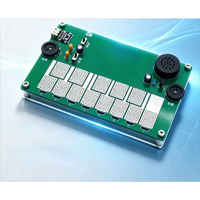 Pianoforte touch, strumento mu - Diy Electronics Course recensione e prezzo