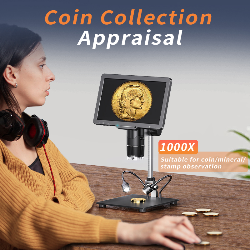 Microscopio digitale HDMI 2500 - Diy Microscope For Electronics Repair recensione e prezzo