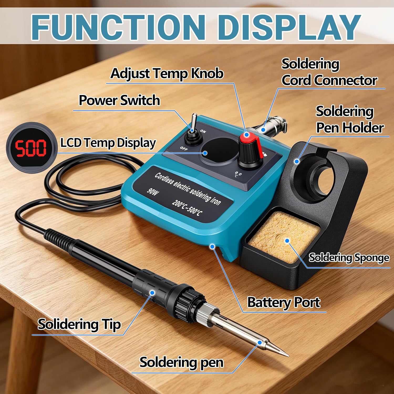 Kit Saldatore Digitale LED Sen - Useful Diy Electronics recensione e prezzo