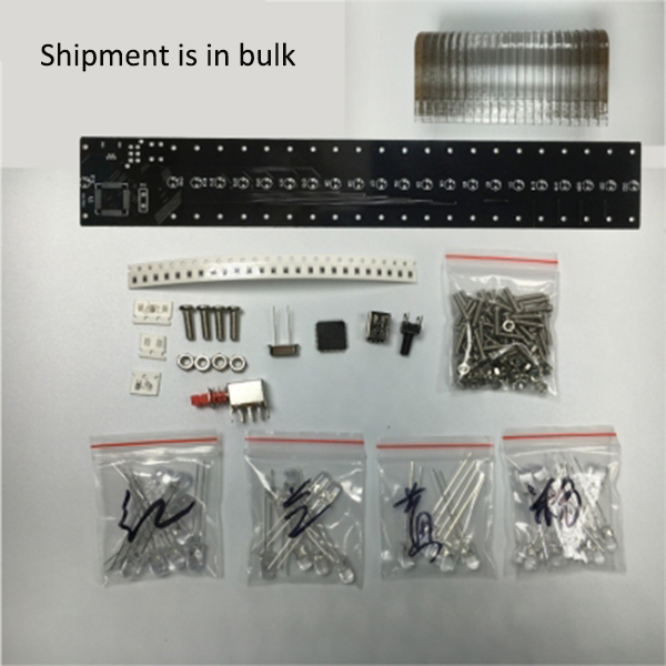 Light Cube 21 segmenti LED Mus - Diy Electronics Market recensione e prezzo