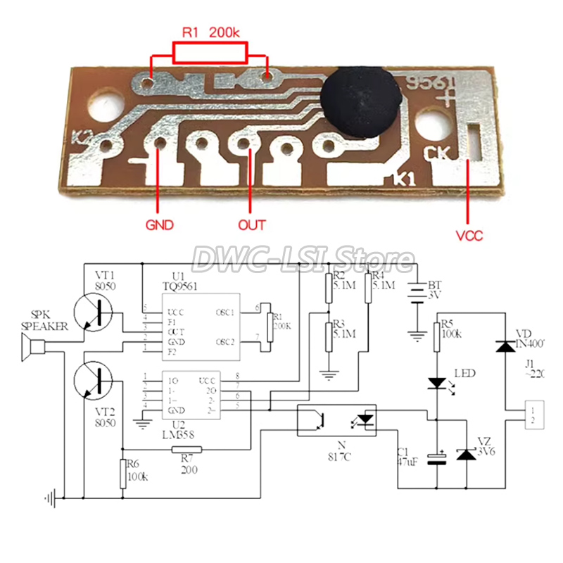 Allarme di interruzione di cor - Diy Electronics Course recensione e prezzo
