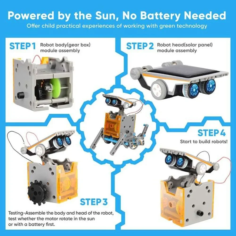 13 in 1 Kit scientifico robot  - Useful Diy Electronics recensione e prezzo